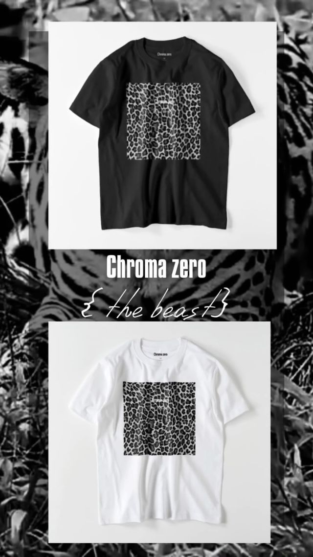 . 
⁡
⁡
Chroma zero
⁡
⁡
彩度を持たない鮮やかさ…
⁡
⁡
series name
⁡
{ the beast }
⁡
leopard
⁡
⁡
ーーーーーーーーーーーーーーーーーーーーーーーーーーーーーーーーーー
モノクロのアパレルブランド
アパレルはオフィシャルサイトで販売中！
リンクはプロフィールから！
⁡
official site URL
https://chroma-zero.com
⁡
shop Instagram
@chroma_zero.c0
⁡
designer Instagram
@zero_colors_0
⁡
ーーーーーーーーーーーーーーーーーーーーーーーーーーーーーーーーーー
⁡
#Chromazero#zerocolors#achromatic_color#Black#White#Gray#無彩色#彩度#黒#白#灰#グレー#白黒#黒と白#モノクロ#ユニセックス#アパレル#Tシャツ#leopard#レオパード#豹柄#豹
⁡